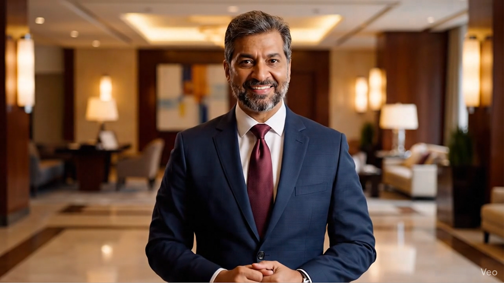 Amit Patel in a suit